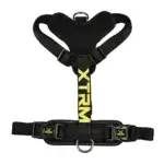Arnés X-TRM Cronos Neón Flash Negro para Perros