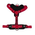 Arnés X-TRM Cronos Neón Flash Rojo/Negro para Perros