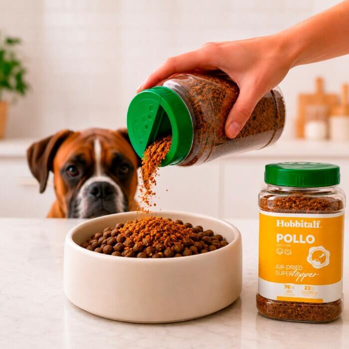 Hobbitalf Air-dried Topper de Pollo para Perros y Gatos - Imagen 6