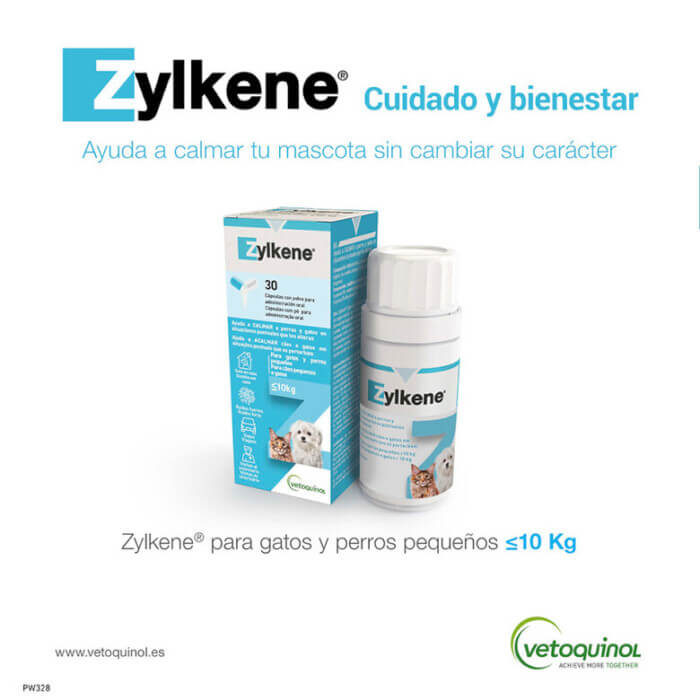 Zylkene Tranquilizante Natural Perros Pequeños y Gatos 75 mg de 30 Cápsulas - Imagen 2