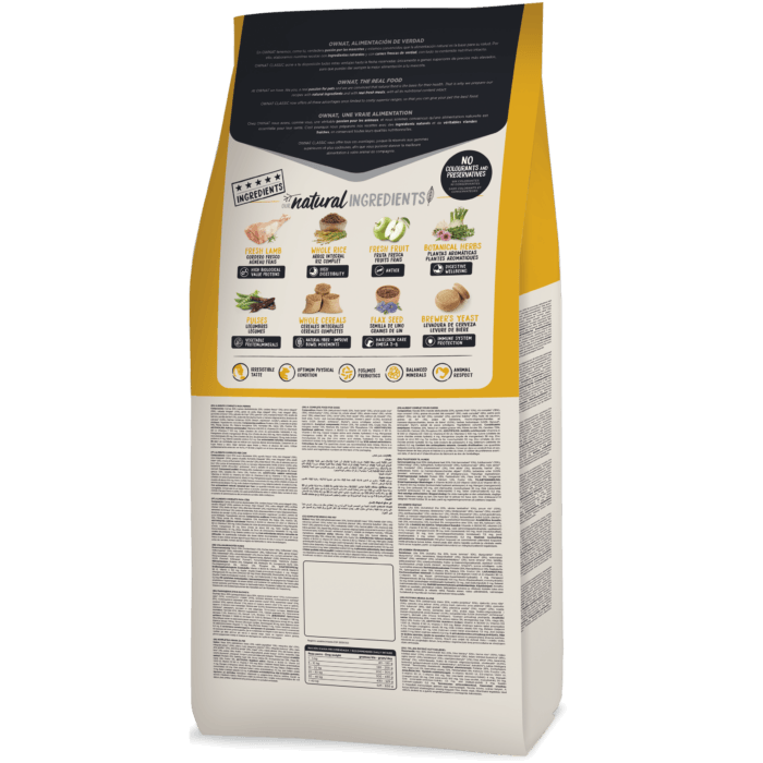 Ownat Classic Lamb & Rice Para Perros - Imagen 2